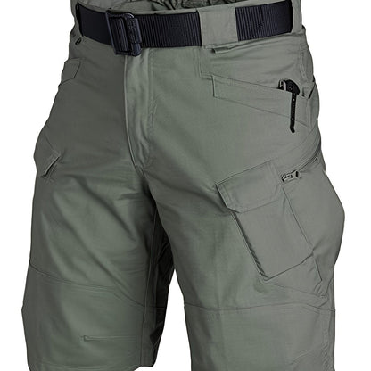 Mens Ultimate Adventure Cargo Shorts - Durable, Waterproof, Multi-Pocket Design for Hiking & Outdoor Exploration - Larger Sizes Available