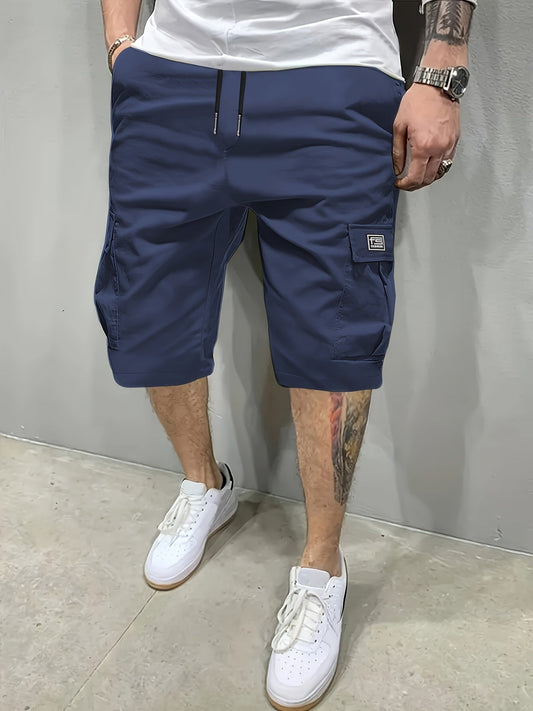 Comfort-Fit Cargo Shorts - Breathable, Durable Fabric with Spacious Pockets for Summer Activities