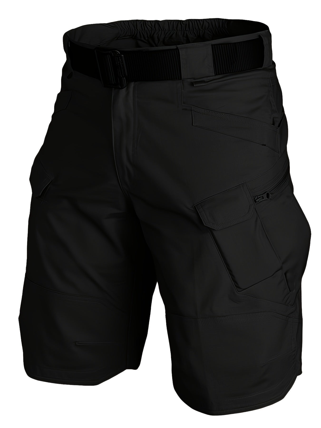 Mens Ultimate Adventure Cargo Shorts - Durable, Waterproof, Multi-Pocket Design for Hiking & Outdoor Exploration - Larger Sizes Available