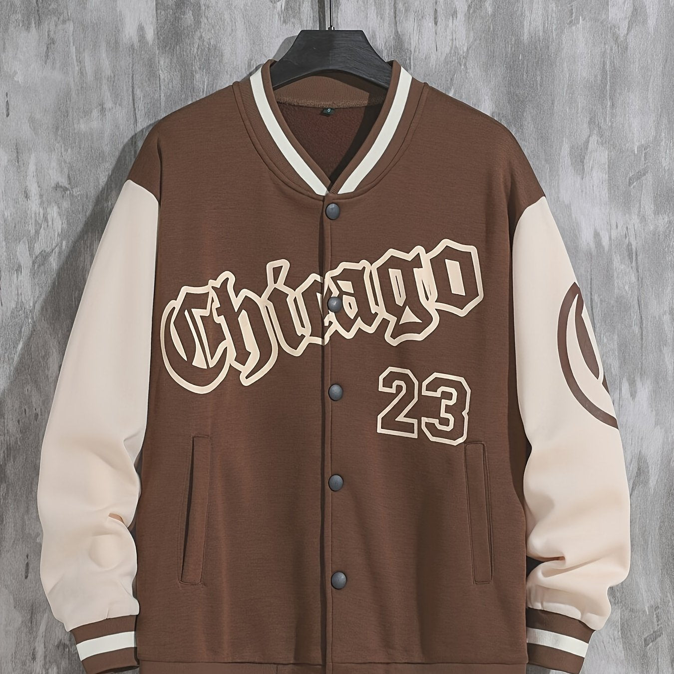 Fall Mens Outfits Spring And Autumn Street Men's Fashion Trend Loose Casual Baseball Uniform Jacket, Suitable For Outdoor And Dating