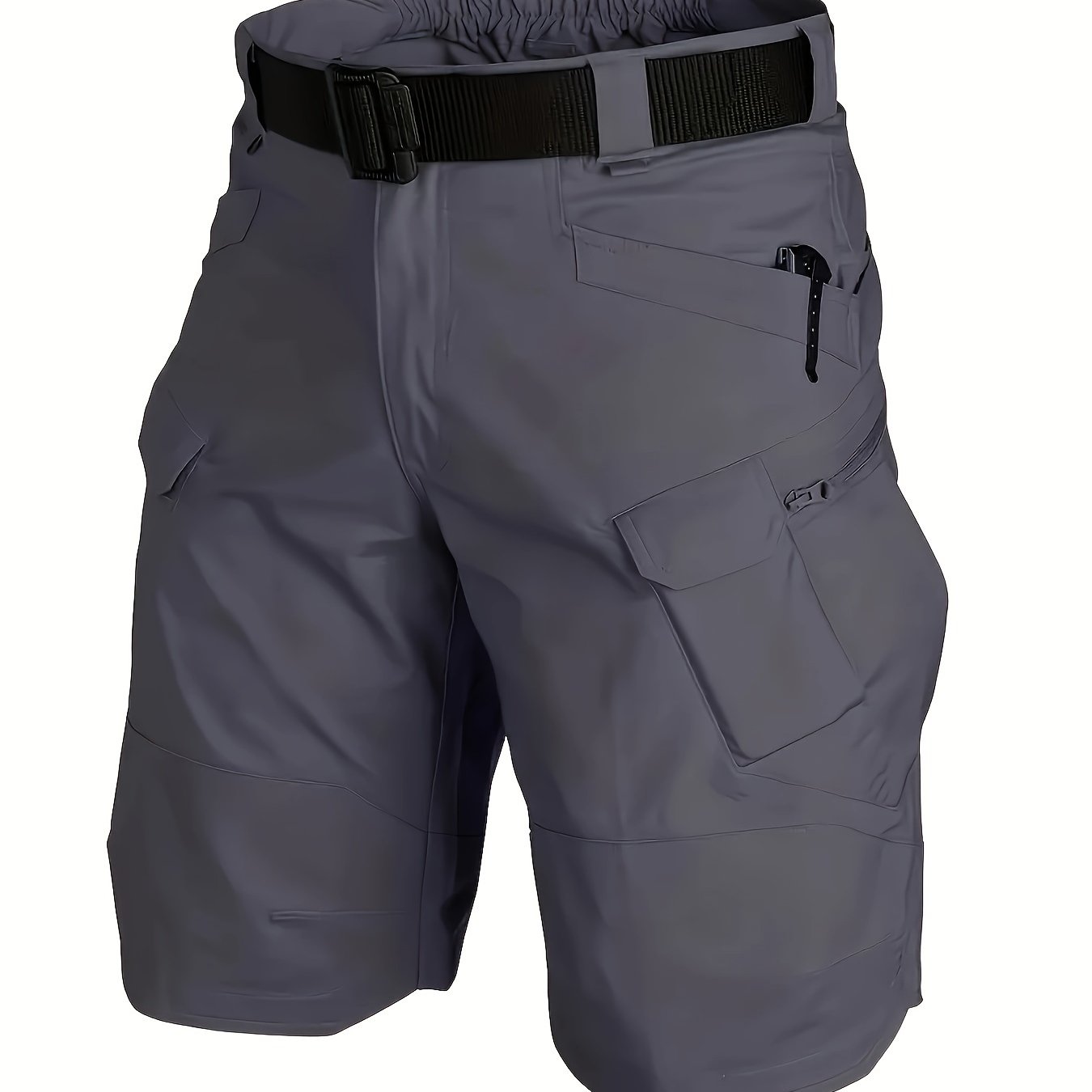 Mens Ultimate Adventure Cargo Shorts - Durable, Waterproof, Multi-Pocket Design for Hiking & Outdoor Exploration - Larger Sizes Available