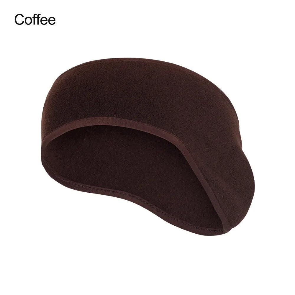 jiaabc Fleece Fabric Ear Warmer Headband Winter Sweatband Running Headband Ear Warmer Men Women Outdoor Skiing Sports Headscarf