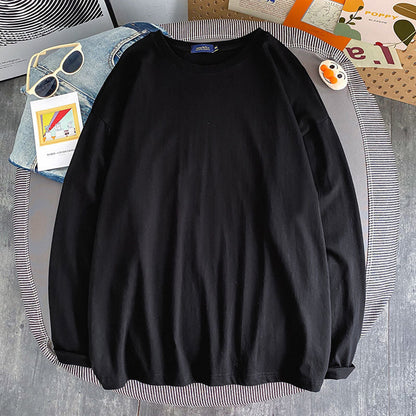 10 Solid Color Women Long Sleeve T shirts Korean Women's Long Sleeve Tees Oversized Woman Casual t-shirt Tops