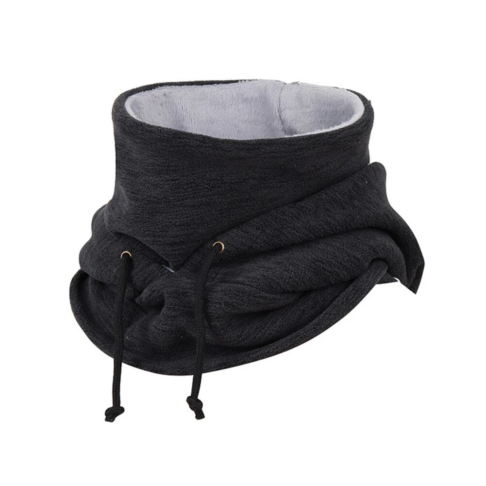 jiaabc Men Balaclava Ski Cycling Caps Fleece Hood Windproof Face Mask Outdoor Neck Warmmer Winter Bicycle Thermal Fleece Balaclava Hats