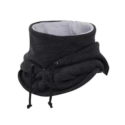 jiaabc Men Balaclava Ski Cycling Caps Fleece Hood Windproof Face Mask Outdoor Neck Warmmer Winter Bicycle Thermal Fleece Balaclava Hats