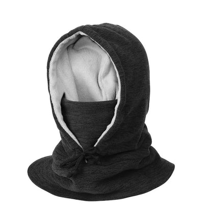 jiaabc Men Balaclava Ski Cycling Caps Fleece Hood Windproof Face Mask Outdoor Neck Warmmer Winter Bicycle Thermal Fleece Balaclava Hats