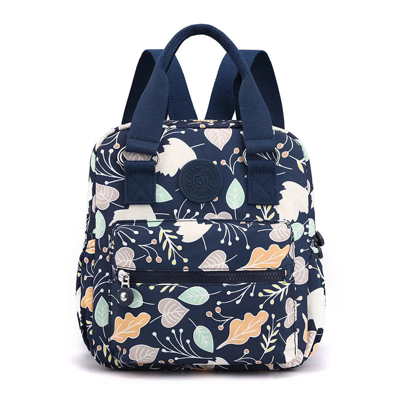 Fashion Women Small Travel Backpack Pretty Style Girls Shopping Backpack High Quality Durable Soft Fabric Daypack Backpack