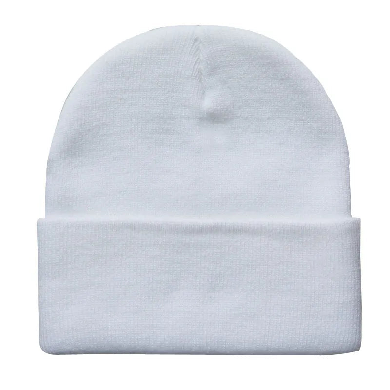 jiaabc 20 Colors New Korean Wool Acrylic Knitted Caps Women Men Skullcap Autumn Winter Elastic Skullies Beanies Cap Wholesale