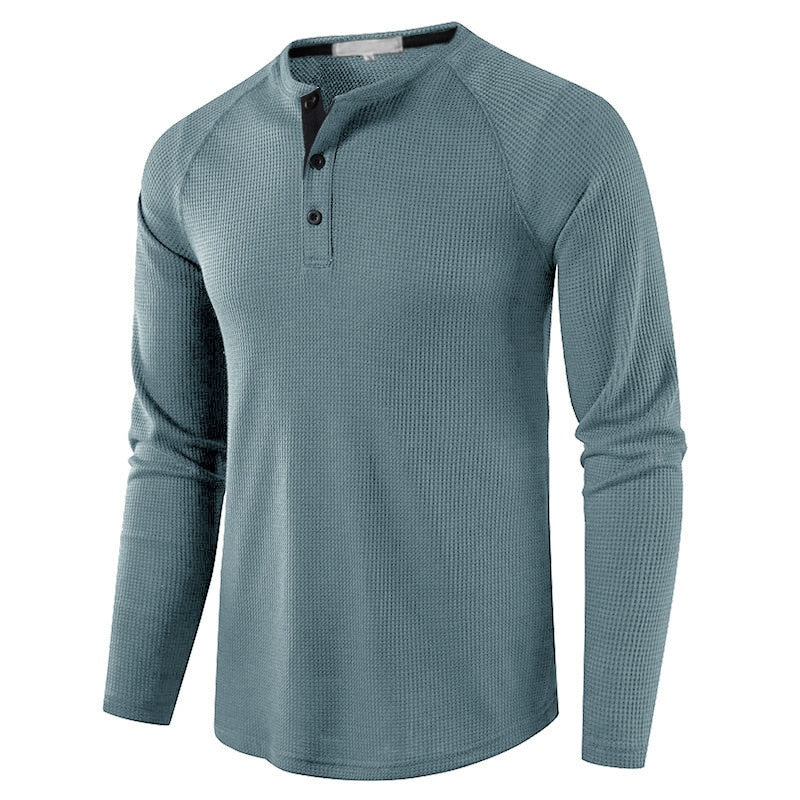 New Long Sleeve T Shirt for Men Solid Spring Summer Casual Mens T-shirt Breathable Male Tops Fashion Clothes Men's T-shirts