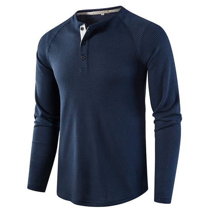 New Long Sleeve T Shirt for Men Solid Spring Summer Casual Mens T-shirt Breathable Male Tops Fashion Clothes Men's T-shirts