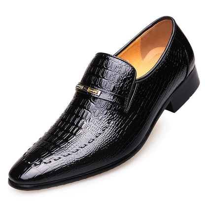 jiaabc Mens PU Luxury Man Loafers Leather Shoes Top Men Business Dress Casual Social Shoe Male Wedding Footwear Zapatos Hombre