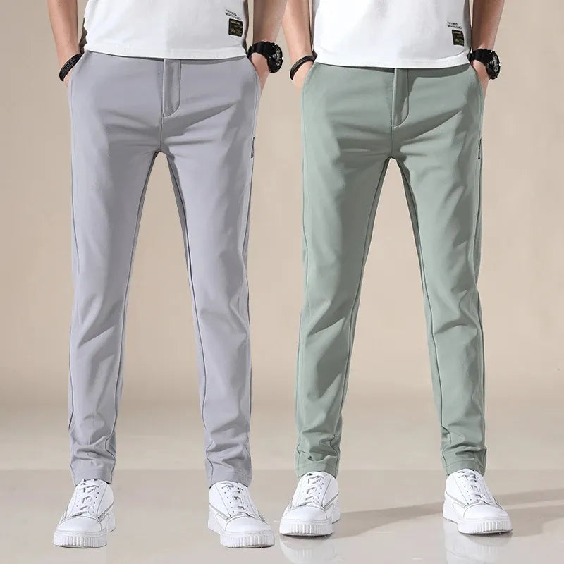 jiaabc Spring and Autumn Men's Golf Pants High Quality Elasticity Fashion Casual Breathable Trousers