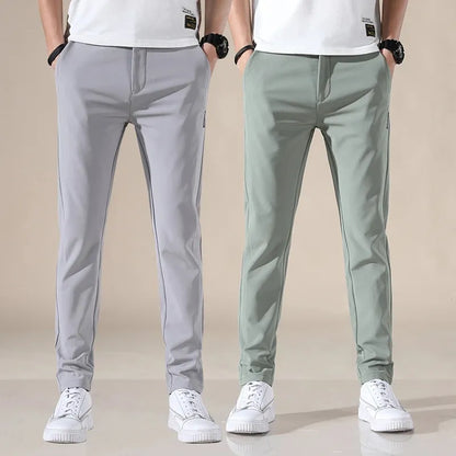 jiaabc Spring and Autumn Men's Golf Pants High Quality Elasticity Fashion Casual Breathable Trousers