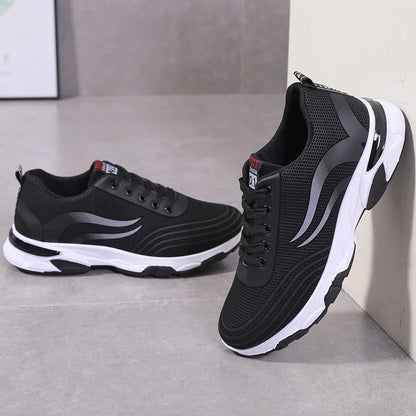 jiaabc Casual Male Sneakers Outdoor Running Shoes for Men Non-slip Sport  Training Male Shoes Breathable Trainers Lace Up Walking Shoes