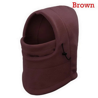 jiaabc New Fashion Warm Cap Winter Men Women Hats Waterproof Thermal Fleece Balaclava Hat Hooded Neck Warmer Hiking Scarves Hats