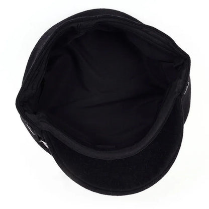 jiaabc fastion unisex cotton newsboy hat women outdoor warm beret hats men winter hat caps wholesale