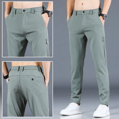 jiaabc Spring and Autumn Men's Golf Pants High Quality Elasticity Fashion Casual Breathable Trousers