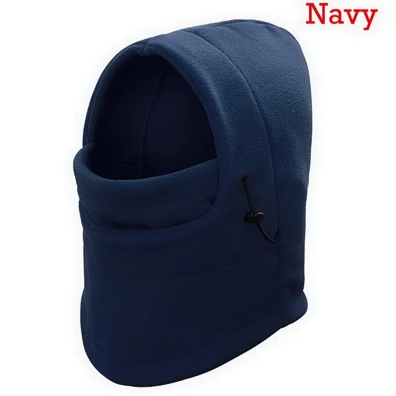 jiaabc New Fashion Warm Cap Winter Men Women Hats Waterproof Thermal Fleece Balaclava Hat Hooded Neck Warmer Hiking Scarves Hats