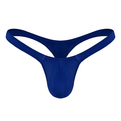 Sexy Solid Color Thongs Low-Rise Simple T-Back Thong Bluge Pouch Briefs G-String Bikini Underwear Pump Man Thong For Men