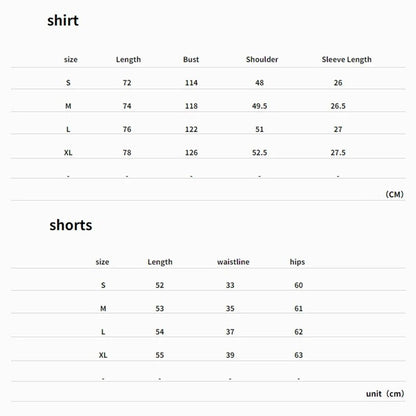 jiaabc Chinese Style Short Sleeve Hawaiian Shirts Summer Men's and Women's Two Pieces Beach Sets Oversized Casual Hip Hop Tracksuits