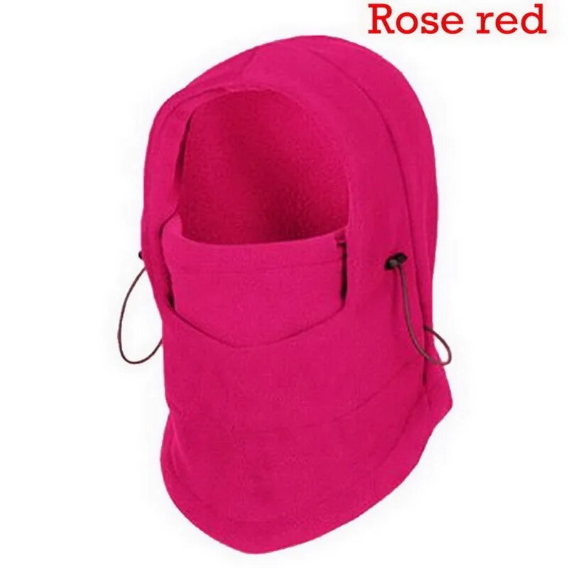 jiaabc New Fashion Warm Cap Winter Men Women Hats Waterproof Thermal Fleece Balaclava Hat Hooded Neck Warmer Hiking Scarves Hats