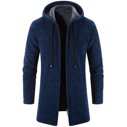 Autumn And Winter Cashmere Men's Cardigan Chenille Outer Sweater Sweater Sweater Coat Windbreaker