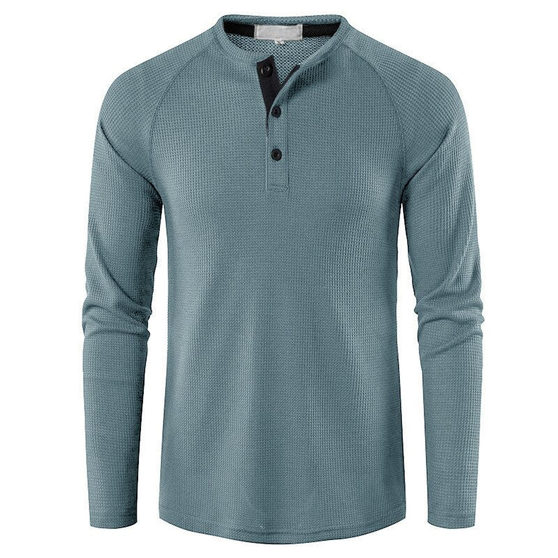 New Long Sleeve T Shirt for Men Solid Spring Summer Casual Mens T-shirt Breathable Male Tops Fashion Clothes Men's T-shirts