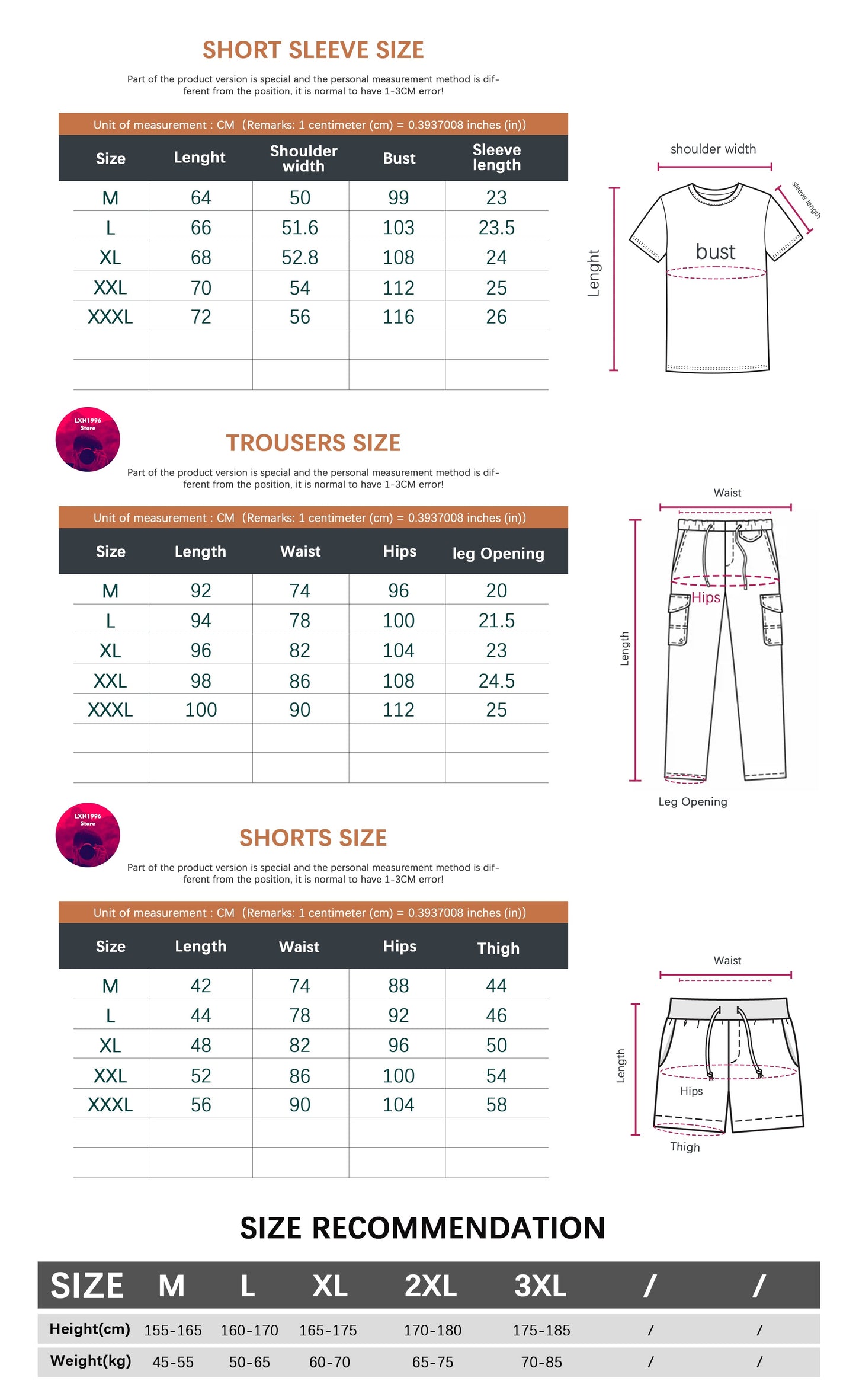 jiaabc New Cargo Pants Short Suit Male Summer Solid Color Loose T Shirts Shorts 2 Piece Set Japan Outdoor Casual Tracksuit Men Clothing