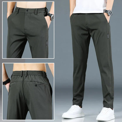 jiaabc Spring and Autumn Men's Golf Pants High Quality Elasticity Fashion Casual Breathable Trousers