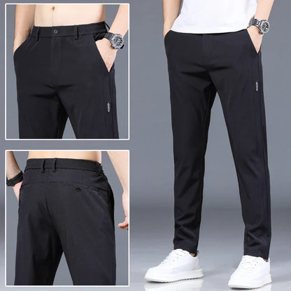 jiaabc Spring and Autumn Men's Golf Pants High Quality Elasticity Fashion Casual Breathable Trousers