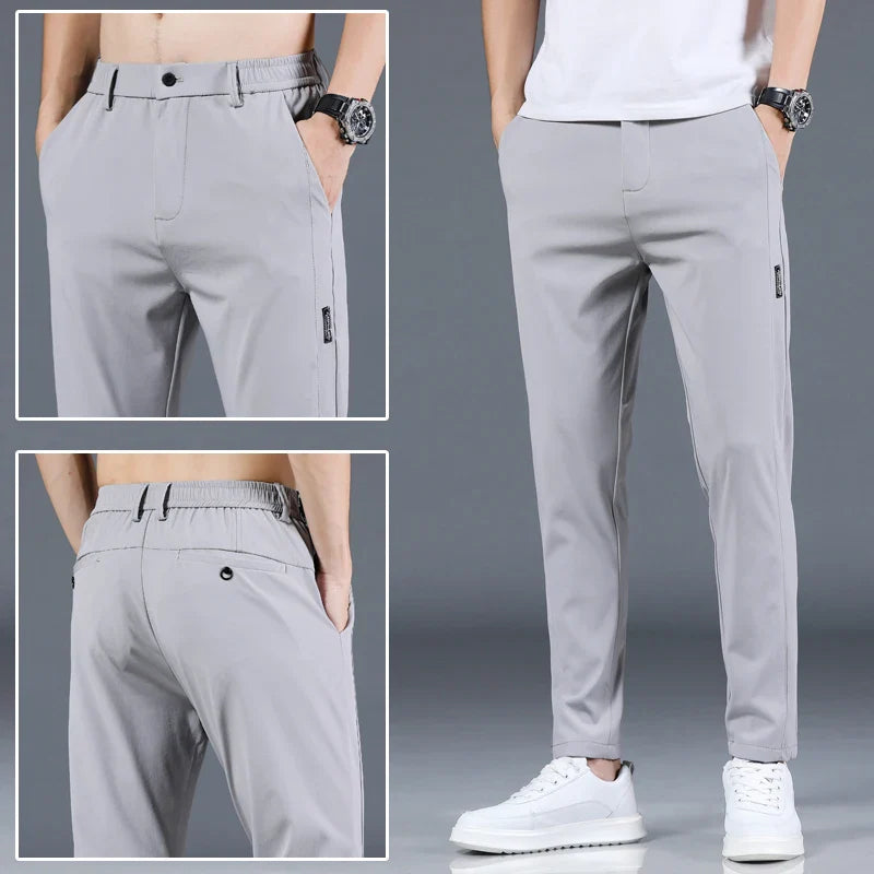 jiaabc Spring and Autumn Men's Golf Pants High Quality Elasticity Fashion Casual Breathable Trousers