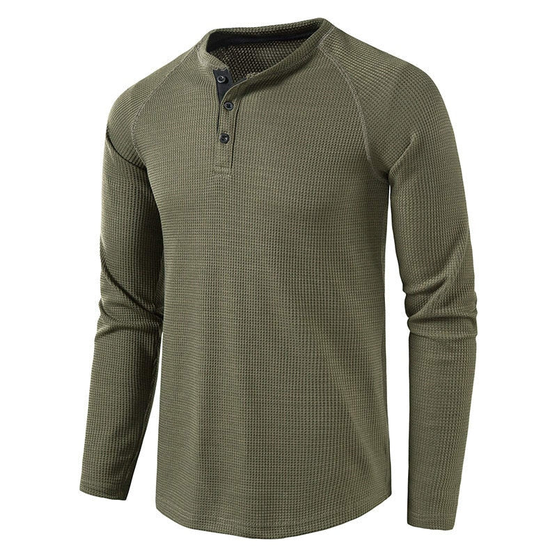 New Long Sleeve T Shirt for Men Solid Spring Summer Casual Mens T-shirt Breathable Male Tops Fashion Clothes Men's T-shirts