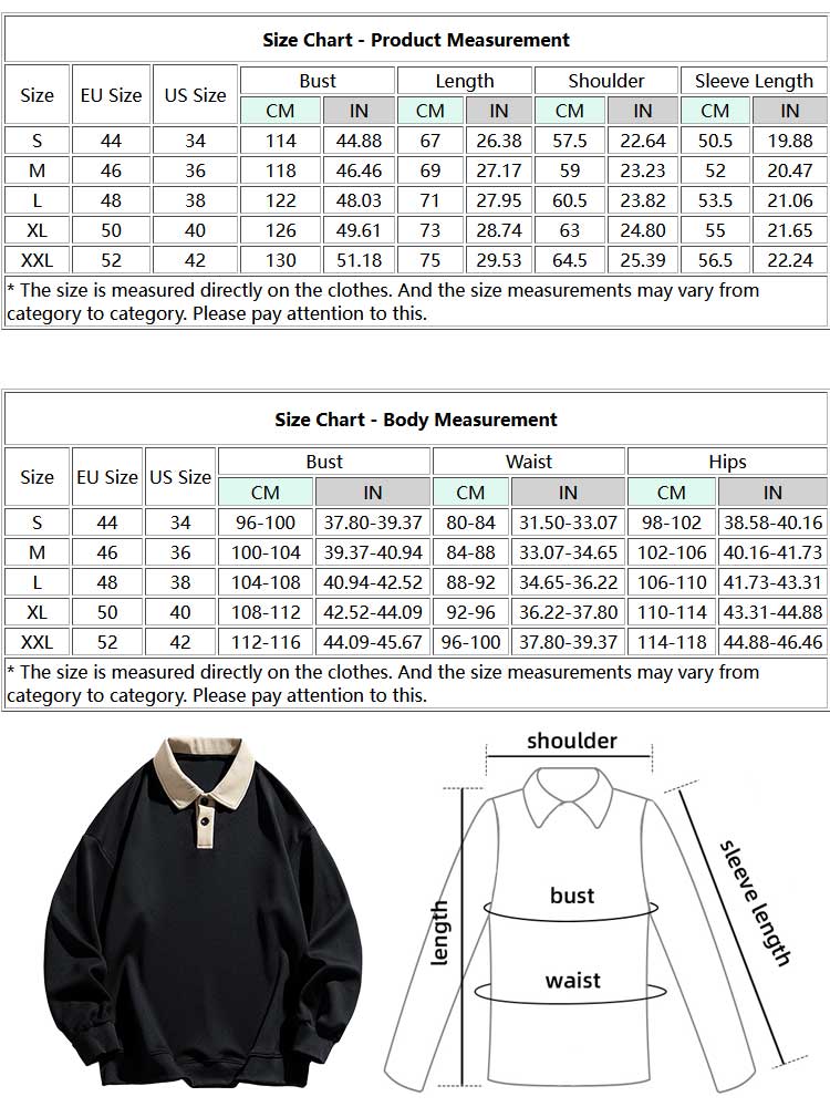 jiaabc Hoodie for Men Polo Collar Sweatshirt Colorblock Streetwear Pullover Unisex Fall Winter Jumper Old Money Aesthetic Sweats