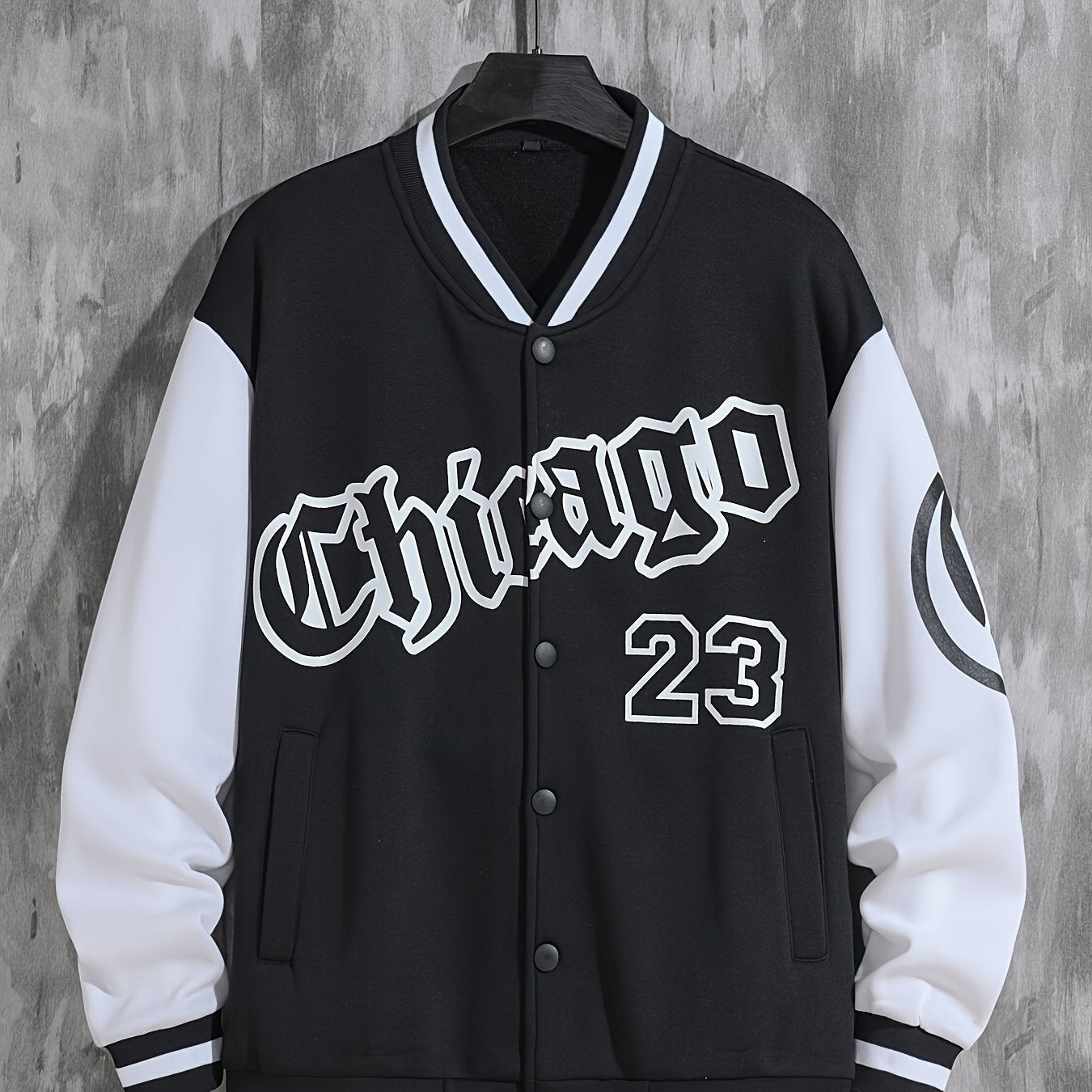 Fall Mens Outfits Spring And Autumn Street Men's Fashion Trend Loose Casual Baseball Uniform Jacket, Suitable For Outdoor And Dating