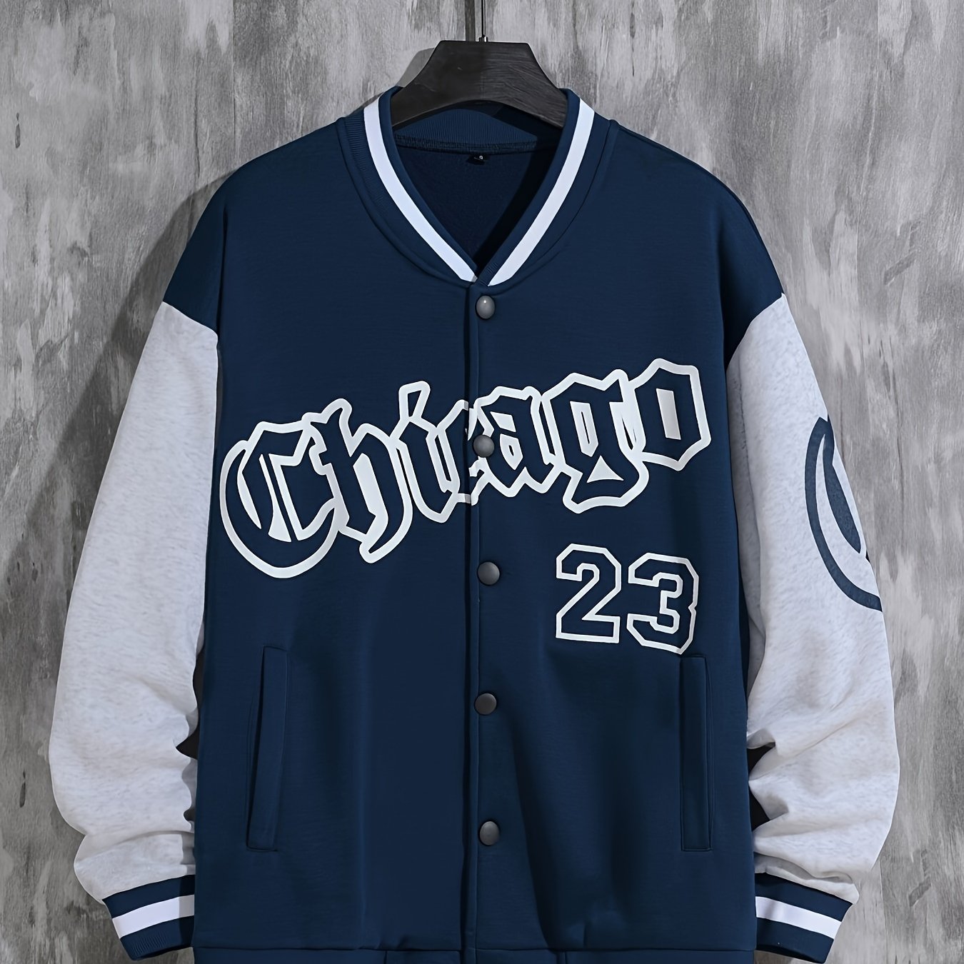 Fall Mens Outfits Spring And Autumn Street Men's Fashion Trend Loose Casual Baseball Uniform Jacket, Suitable For Outdoor And Dating