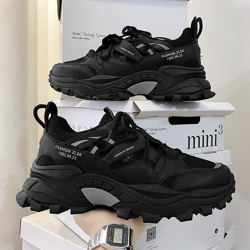 jiaabc jiaabc Men Shoes Autumn Winter Comfortable Men's Platform Sneakers Original Fashion Casual Shoes Sports Trainers Tenis Masculino