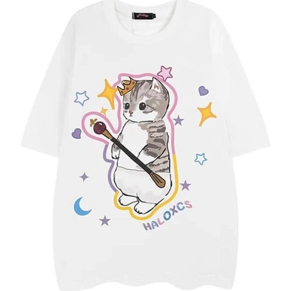 Funny Cat Graphic T-Shirt
